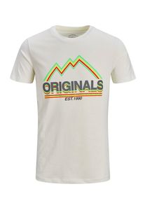 Jack & Jones JACK & JONES, Herren T-Shirt, Weiß