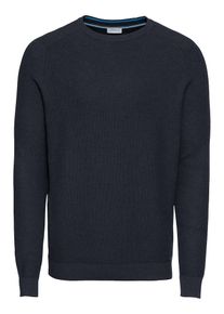 Esprit, Herren Pullover 'honeycomb', Navy