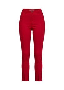 NA-KD, Damen 'Slit' Jeans, Rot