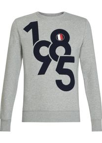 Tommy Hilfiger, Herren Sweatshirt, Kobaltblau / Graumeliert
