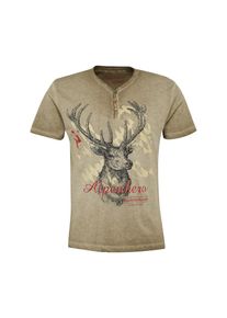 Stockerpoint, Herren T-Shirt 'Feli', Sand / Mischfarben