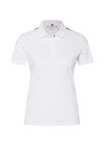 Tommy Hilfiger, Damen Poloshirt 'ESSENTIAL GS REGULA', Wei&szlig;