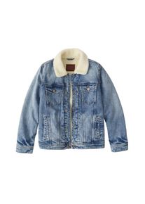 Abercrombie & Fitch Abercrombie & Fitch, Herren Jeansjacke 'SHERPA DENIM 1CC', Blue Denim