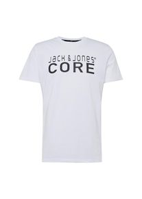 Jack & Jones JACK & JONES, Herren T-Shirt 'JCOFOAM', Schwarz / Wei&szlig;
