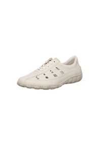 Rieker, Damen Schn&uuml;rschuhe, Perlwei&szlig;