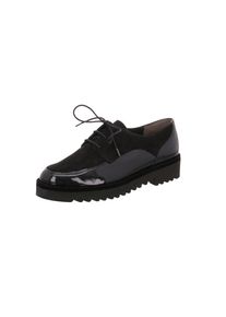 Paul Green, Damen Schn&uuml;rschuhe, Schwarz