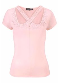 Melrose, Damen T-Shirt, Altrosa