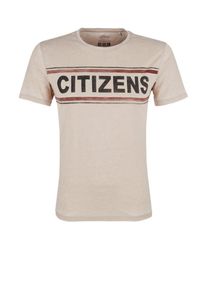 s.Oliver RED LABEL, Herren T-Shirt, Hellbeige