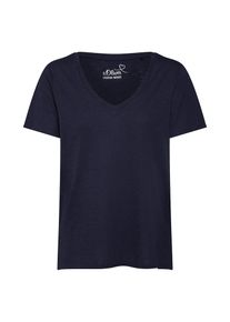 s.Oliver RED LABEL, Damen T-SHIRT, Navy