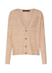 V&eacute;ro Moda VERO MODA, Damen Strickjacke 'DOFFY FISHERMAN', Braun