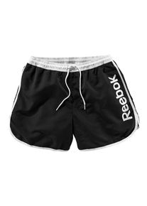 Reebok, Herren Badeshorts, Schwarz