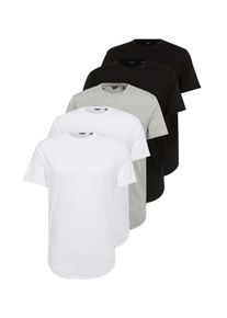 Only & Sons Only & Sons, Herren T-Shirts 'onsMATT LONGY', Grau / Schwarz / Wei&szlig;