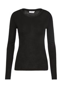 EDITED, Damen Wool Longsleeve 'Alva', Schwarz