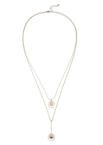 Pieces, Damen Schmuck 'PCSIRA COMBI NECKLACE', Silber