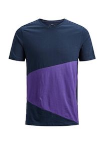 Jack & Jones JACK & JONES, Herren T-Shirt, Dunkelblau / Dunkellila
