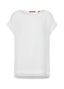 s.Oliver RED LABEL, Damen T-Shirt, Creme