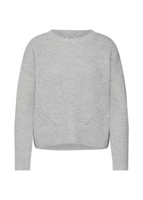 Pieces, Damen Pullover, Graumeliert
