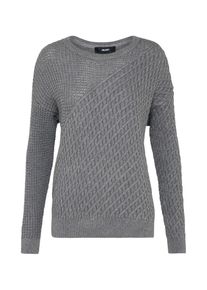 Object, Damen Strick-Pullover, Grau