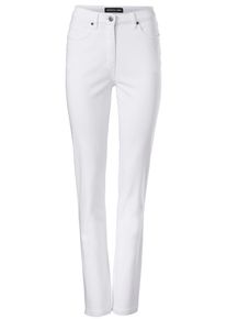 Heine, Damen Jeans, Wei&szlig;