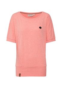 Naketano, Damen T- Shirt, Pastellrot