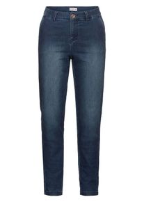 sheego Casual, Damen Sweathose, Dunkelblau