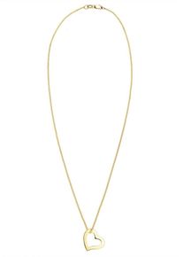 Elli Premium, Damen Halskette 'Herz', Gold