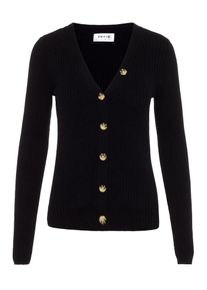 Véro Moda VERO MODA, Damen Strickjacke, Schwarz