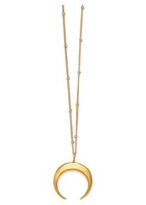 KOSHIKIRA, Damen Kette 'Crescent Moon', Gold