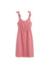 Mango, Damen Kleid 'Montana-h', Rot / Weiß