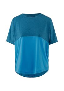adidas Performance, Damen Funktionsshirt, Blau / Blaumeliert