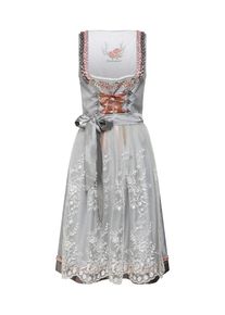 Stockerpoint, Damen Dirndl 'Aleen', Grau / Altrosa / Wei&szlig;