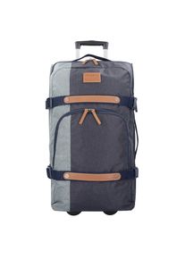 Samsonite, Damen Trolley 'Rewind Natural Upright', Nachtblau / Hellbraun / Grau