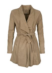 Maze, Damen Ledermantel 'Carpina', Braun