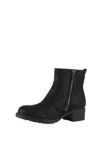 Pavement, Damen Lederbootie 'Louise', Schwarz