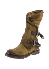 A.S.98, Damen Stiefeletten, Oliv