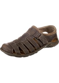 Josef Seibel, Herren Sandalen 'Logan 36', Dunkelbraun