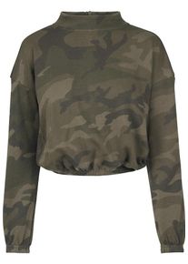 Urban Classics, Damen Crew, Khaki / Oliv