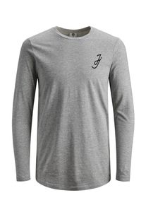 Jack & Jones JACK & JONES, Herren T-Shirt, Graumeliert