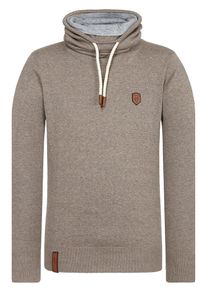 Naketano, Herren Pullover 'R&uuml;diger von Ouzovich', Taupe