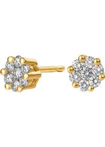 Christ, Damen Ohrstecker '83583320', Gold / Silber