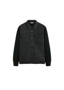 Mango Man, Herren Cardigan 'Clair', Schwarz