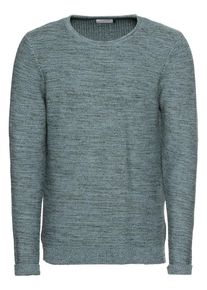 Nowadays, Herren Strickpullover, Blau / T&uuml;rkis / Grau