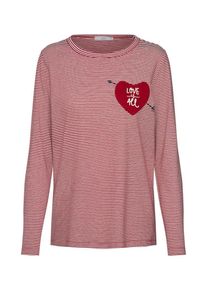EDC by Esprit, Damen Shirt, Rot / Weiß