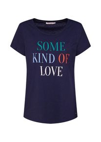 Tom Tailor Denim, Damen Shirt, Navy / Mischfarben