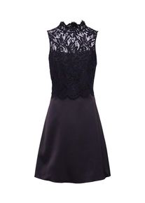 comma, Damen Kleid 'Satin', Pflaume