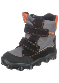 Elefanten, Winterstiefel 'TEX', Weite W f&uuml;r breite F&uuml;&szlig;e, Grau / Orange / Schwarz