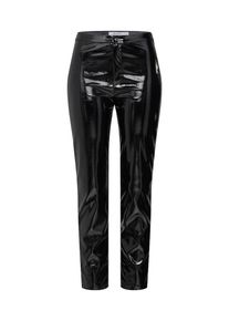 NA-KD, Damen Hose 'Shiny Pants', Schwarz