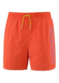 Napapijri, Herren Badeshorts 'Varco', Dunkelorange