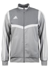 adidas Performance, Herren Pr&auml;sentationsjacke 'Tiro 19', Grau / Dunkelgrau / Wei&szlig;