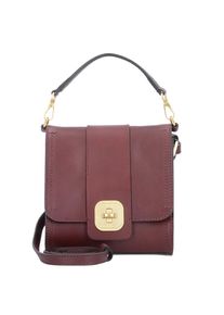 The Bridge, Damen Handtasche 'Belleville Mini Bag', Bordeaux